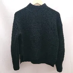 ◇ SIMPLICITE ハイネック　シンプル 長袖 ニット　セーター 表記なし ブラック レディース E  【1212200013912】