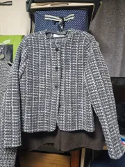 ツイード ジャケット レディース ショートジャケット