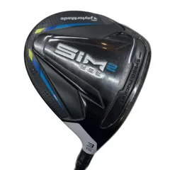 【中古】 テーラーメイド SIM2 MAX 3W フェアウェイウッド FW TENSEI BLUE TM50(SIM2 FW) (フレックスR) メンズ 男性用 右利き 右用 Cランク ゴルフクラブ