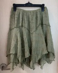 ボヘミアン ヒッピー 森ガール アシンメトリー スカート