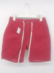 ◇ Lee リー コーデュロイ ショート パンツ サイズS レッド系 メンズ P  【中古】 【1212200025984】