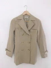 ◇ ◎ a.v.v standard ウエストベルト付 トレンチ コート ジャケット サイズ38 ベージュ レディース P  【1212220006178】のサムネイル