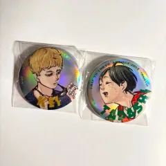 在庫処分)ハイキュー 2024 Autumn 応募 缶バッジ 月島 蛍/山口 忠 まとめ