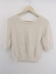 ◇ COCO DEAL ココ ディール 五分袖 ニット セーター サイズ2 ベージュ レディース P  【1212220007823】