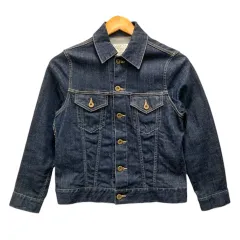 B&Y ユナイテッドアローズ BEAUTY&YOUTH ビューティー&ユース Gジャン デニムジャケット アウター ストレッチ 長袖 S 青 インディゴブルー