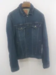 ◇ nano universe ナノ ユニバース 長袖 デニム ジャケット Gジャン サイズS インディゴ レディース P  【1212230003037】