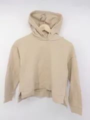 ◇ Andemiu アンデミュウ ショート丈 長袖 パーカー サイズF ベージュ系 レディース P  【1212260000044】のサムネイル