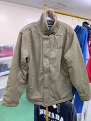 A.R.M.Y 0943★新品アメリカN1 ミリタリージャケット メンズ おしゃれ フライトジャケット コート 中綿 入りジャンパー 2XL グリーン