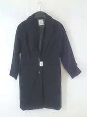 ◇ ROPE PICNIC ロペピクニック 長袖 チェスター コート サイズM ブラック レディース P  【1212260002918】