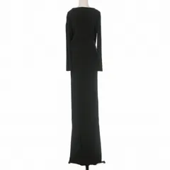 ディースクエアード DSQUARED2 23AW Open Back Long Dress バックオープン ロングワンピース ドレス 長袖 XS ブラック 黒 S72CV0456 国内正規のサムネイル