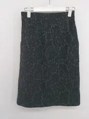 ◇ Most Collection モストコレクション レース 膝丈 タイト スカート サイズS ブラック レディース P  【1212260004967】