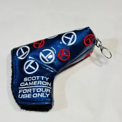 スコッティキャメロン　パターカバー　サファイアブルー　フッククリップ付き　スモールサークルＴ　検索スコッチキャメロンパターカバー