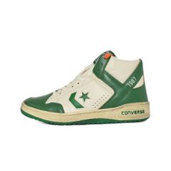 컨버스 CONVERSE 스트레인저싱스 STRANGER THINGS 미지의 세계 WEAPON HI 웨폰 하이 스니커즈 하이컷 27.5 cm 화이트 화이트 그린 그린 33702370
