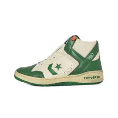 コンバース CONVERSE ストレンジャーシングス STRANGER THINGS 未知の世界 WEAPON HI ウエポン ハイ スニーカー ハイカット 27.5cm 白 ホワイト 緑 グリーン 33702370