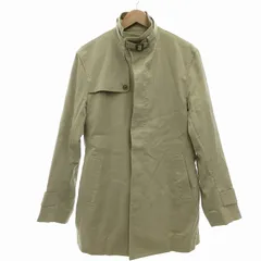 メンズビギ MEN'S BIGI ステンカラーコート フィールドジャケット 中綿ライナー ベルト付き 3 ベージュ /UOのサムネイル