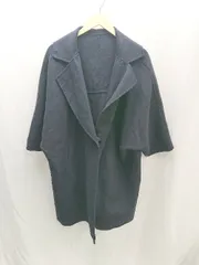 ◇ SENSE OF PLACE by URBAN RESEARCH シンプル オーバーシルエット 長袖 コート ジャケット サイズF ネイビー レディース E  【1212260017622】