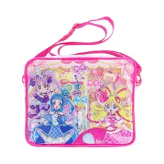 【新品】 サンスター文具 ステーショナリーショルダーポーチ キミとアイドルプリキュア 5864360A 1