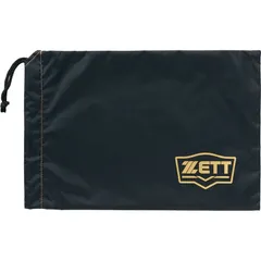 zett(ゼット) シューズブクロ 野球 ソフトシューズケース (ba197-1900)、ブラックのサムネイル