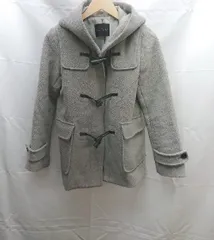 ◇ URBAN RESEARCH アーバン リサーチ フード付き 長袖 ダッフルコート サイズF グレー レディース E  【1212260021469】