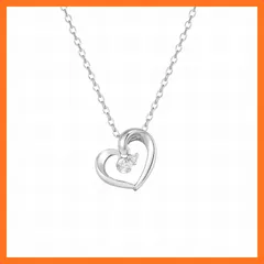 【新品】 4℃ [ヨンドシー] 【4月誕生石】 4℃エターナルシルバー ネックレス ダイヤモンド 0