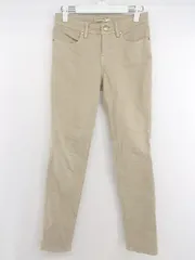 ◇ MARIEBELLE JEAN MISTY ストレッチ スキニー パンツ サイズ24 ベージュ系 レディース P  【1301060003871】