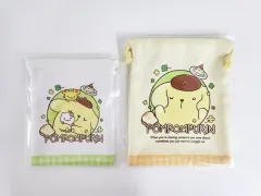 ポムポムプリン ビーチサンダル巾着ポーチ 2P セット