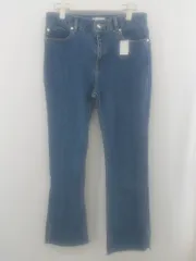 ◇ LAGUA GEM ラグア ジェム カットオフ スリット ストレッチ ジーンズ デニム パンツ サイズ26 ブルー系 レディース P  【1301070003786】