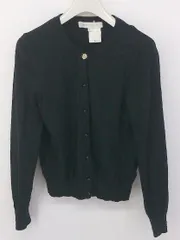 ◇ MERCURYDUO マーキュリーデュオ 長袖 ニット カーディガン サイズF ブラック レディース P  【1301090012881】