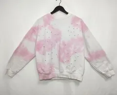 【219908】ZARA ザラ  長袖　タイダイ　ビジュー　ちりばめ　トレーナー　スウェット　サイズ11-12  ・ ピンク系