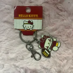 アメリカ USC大学 ハローキティ コラボ キーホルダー