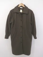 ◇ JUNOAH ジュノア 長袖 ロング コート ブラウン レディース P  【1301100001676】のサムネイル
