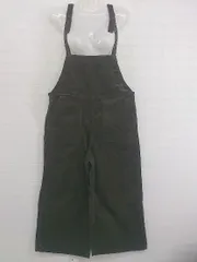 ◇ Alma Design アルマデザイン コーデュロイ オーバーオール サイズM カーキベージュ系 レディース メンズ P  【1301100003267】
