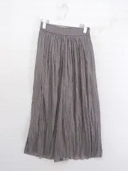◇ GLOBAL WORK グローバルワーク ウエストゴム シャイニー プリーツ パンツ サイズF ブラウン系 レディース P  【1301120002790】のサムネイル