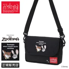 マンハッタンポーテージ ズートピア ジュディ ニック グッズ ショルダーバッグ レディース メンズ  軽量 斜めがけ 小さめ ミニ コンパクト Manhattan Portage ZOOTOPIA MP1410MGNTZTP