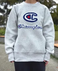 チャンピオン スウェットシャツ グレー ラージ L