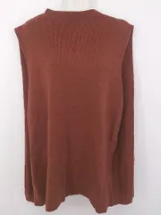 ◇ KBF ケービーエフ URBAN RESEARCH ノースリーブ ミニ ニット ワンピース サイズONE ブラウン系 レディース P  【1301130001486】のサムネイル