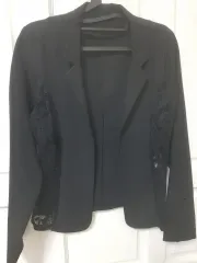 ブラック レース カーディガン (55) 未使用