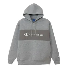 チャンピオン champion TW 3LS HOODED MEN'S SPORTS ウェア(メンズ) (C3-CS110)、(070)グレー