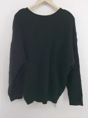 ◇ classicalelf クラシカルエルフ 長袖 ニット カーディガン サイズXL ブラック レディース P  【1301170003228】