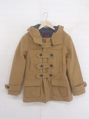 ■ X-girl エックスガール ジップアップ 中綿 フード コート サイズ1 ブラウン レディース P  【1301170003907】