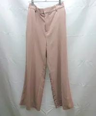 ◇ ROPE PICNIC ロペピクニック シンプル オフィス ストレート ワイド パンツ サイズ40 ベージュ レディース E  【1301170011773】