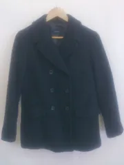 ◇ NEWYORKER ニューヨーカー ダブルボタン 長袖 チェスター コート サイズ9AR ネイビー レディース P  【1301180003263】のサムネイル
