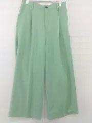 ◇ EMMA CLOTHES エマ クローズ タック パンツ サイズL グリーン メンズ P  【1301180002389】のサムネイル