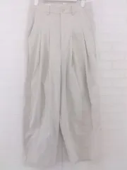 ◇ remer リメール タック パンツ サイズM ベージュ メンズ P  【1301180006837】