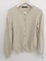 ◇ closet story UNITED ARROWS 薄手 ニット カーディガン ベージュ レディース P  【1301190019674】