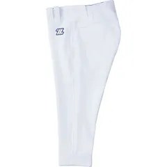 ゼット ZETT JRユニフォームショートフィットパンツ 野球 ソフトユニフォームパンツJR (bu2802cp-1100)、ﾎﾜｲﾄ
