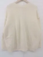 ◇ Simplicite シンプリシテェ マルチway 長袖 ニット カーディガン サイズF アイボリー レディース P  【1301210003768】