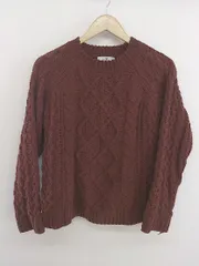 ◇ Sonny Label サニーレーベル URBAN RESEARCH 長袖 ニット セーター サイズF ブラウン系 レディース P  【1301210005366】