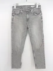 ◇ upperhights アッパーハイツ ストレッチ ジーンズ デニム パンツ サイズ22 グレー系 レディース E  【1301230001096】