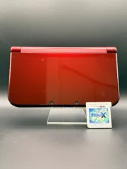 【美品】NEW ニンテンドー3DSLL メタリックレッド Japanese Version / Tested / Pokémon X Included